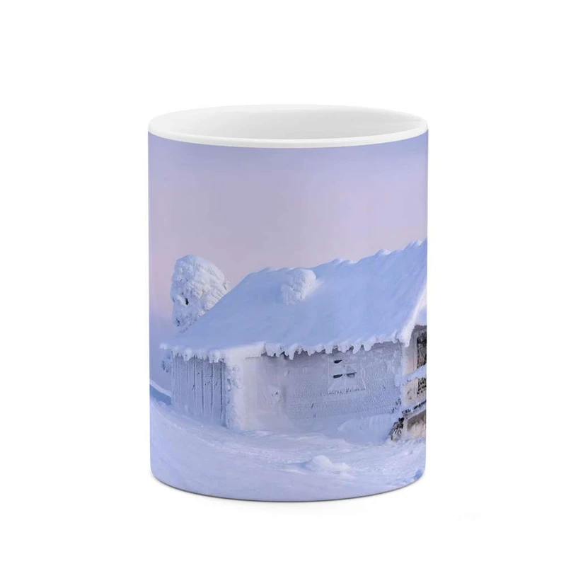 ماگ کاکتی مدل منظره برفی کد mgh15005