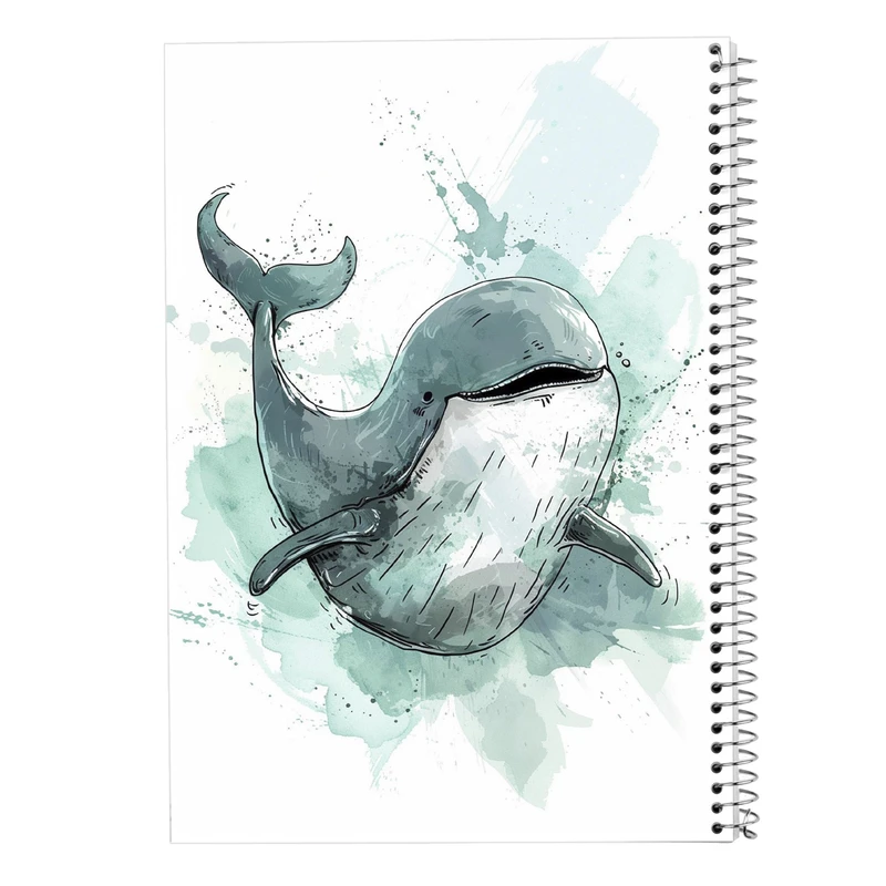 دفتر مشق 50 برگ مدوپد مدل موجودات فانتزی کد DF16837