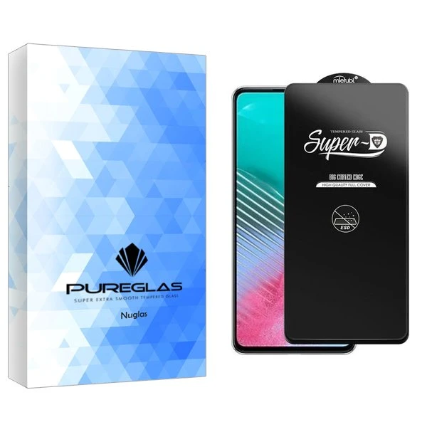 محافظ صفحه نمایش پیور گلس مدل NueGlas SuperD_ESD مناسب برای گوشی موبایل سامسونگ Galaxy M54