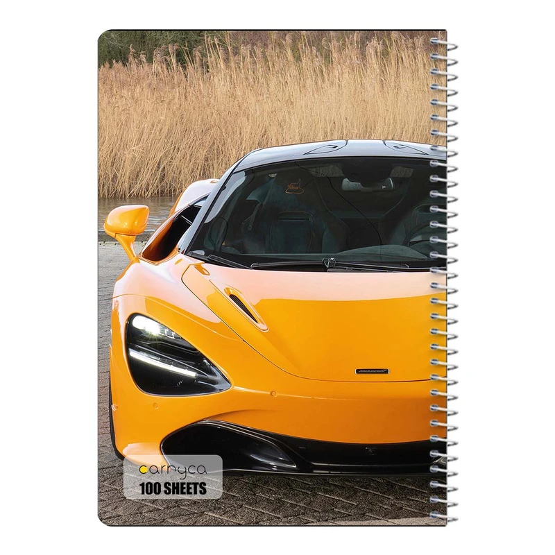 دفتر مشق 100 برگ سیمی کارنیکا طرح مک لارن McLaren کد 90531