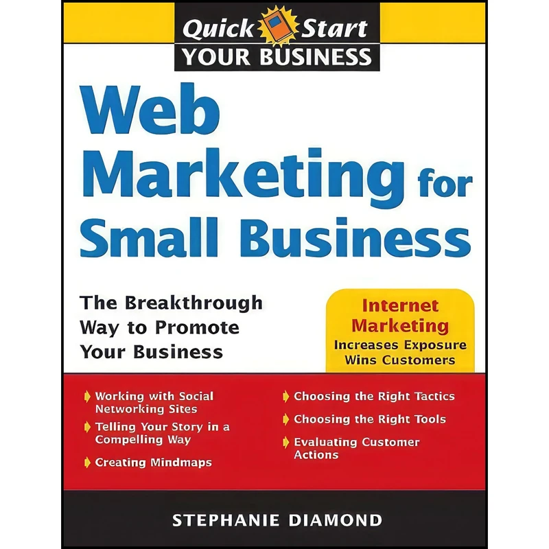 کتاب Web Marketing for Small Businesses اثر Stephanie Diamond انتشارات Sourcebooks