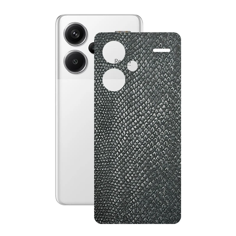برچسب پوششی ریمکس مدل Leth طرح پوست ماری مناسب برای گوشی موبایل شیائومی Redmi Note 13 Pro Plus