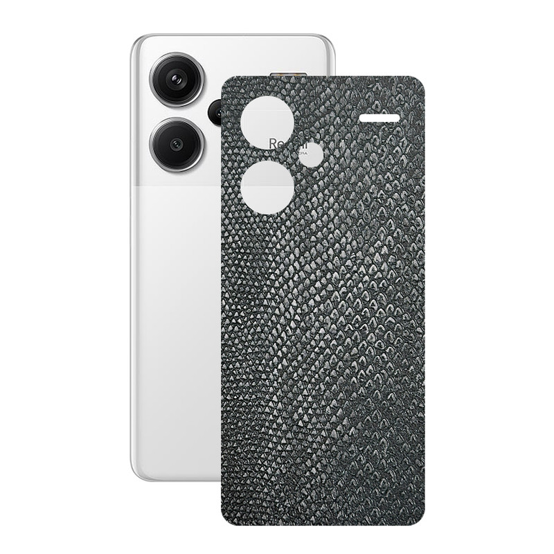 برچسب پوششی ریمکس مدل Leth طرح پوست ماری مناسب برای گوشی موبایل شیائومی Redmi Note 13 Pro Plus