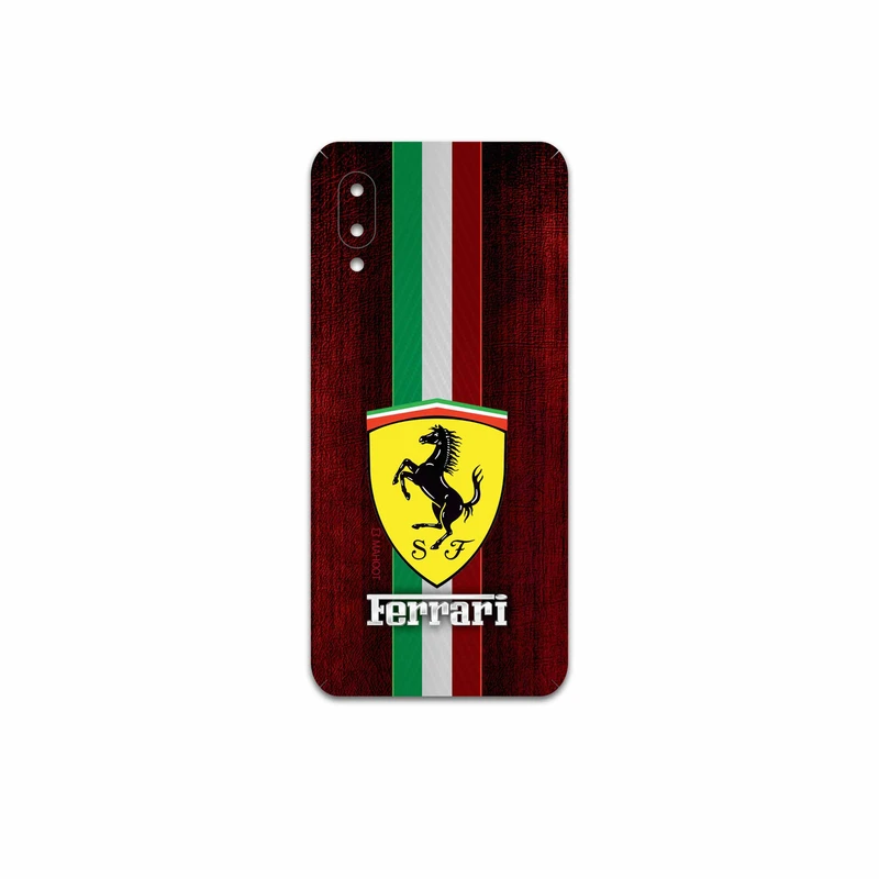 برچسب پوششی ماهوت مدل Ferrari مناسب برای گوشی موبایل سامسونگ Galaxy M02