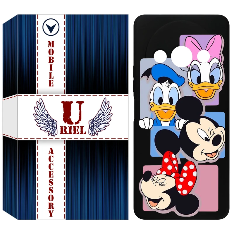 کاور یوریل قاب مدل KSH کد 5 طرح عروسکی مناسب برای گوشی موبایل شیائومی Redmi A3 / A3x