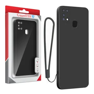 Guardtek Silicamp Cover For Samsung Galaxy M31 With Strap