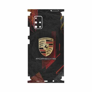 MAHOOT Porsche-Logo-FullSkin Cover Sticker for Samsung Galaxy A71 5G
