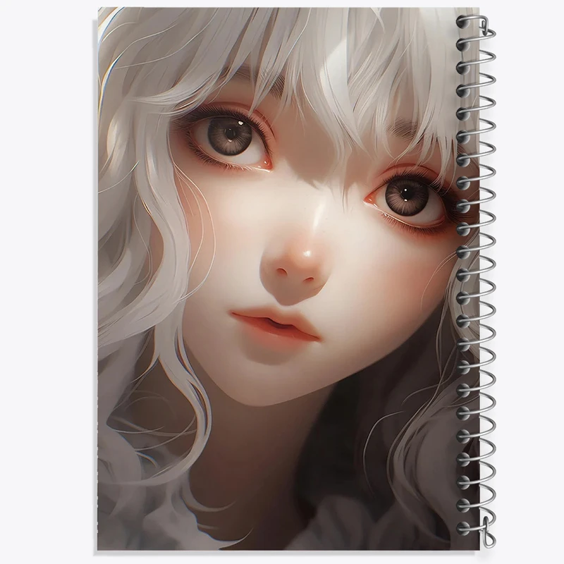 دفتر ژورنال نویسی 50 برگ خندالو مدل نقطه ای طرح دخترانه کد N21