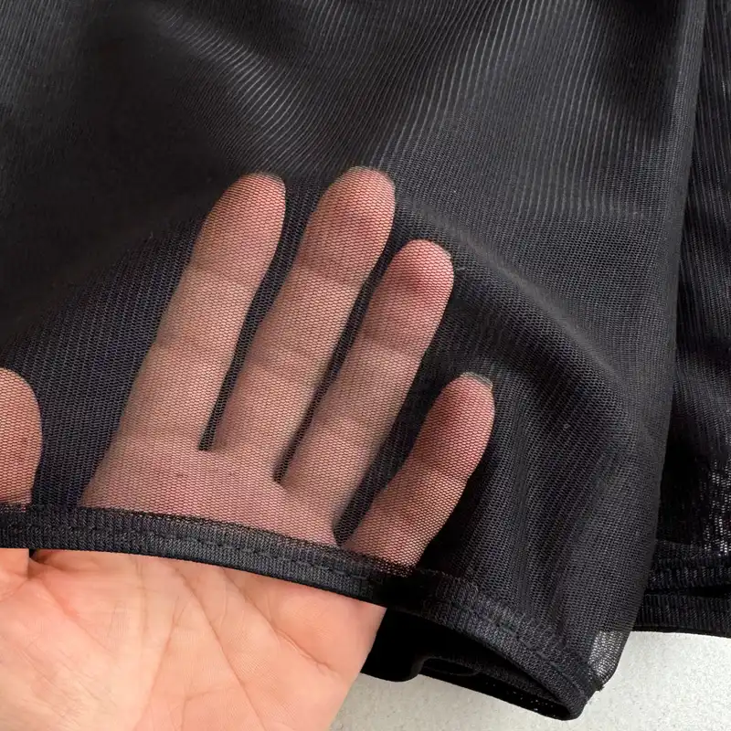 شال زنانه مدل ساده حریر توری نازک