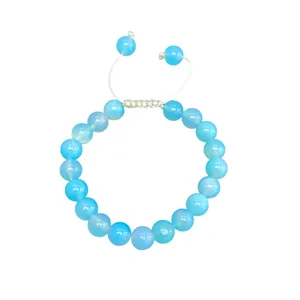 دستبند سنگی مدل عقیق