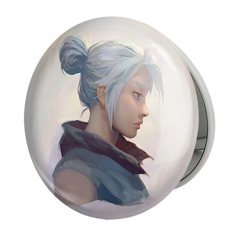 آینه جیبی خندالو طرح بازی ولورانت (Valorant) مدل تاشو کد 33066