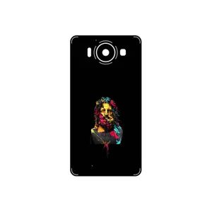 MAHOOT Painted Sculpture Digital Art Cover Sticker for Microsoft Lumia 950