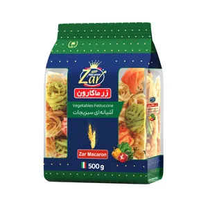 ماکارونی آشیانه‌ ای با طعم سبزیجات زر ماکارون مقدار 500 گرم