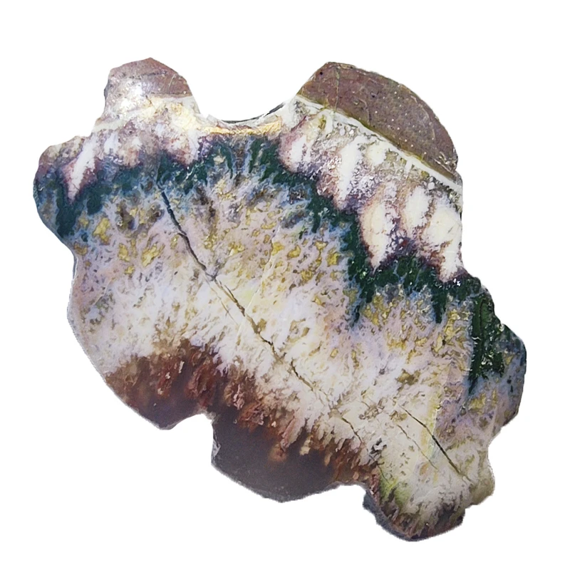 سنگ راف عقیق شجر مدل نقشه ایران کد F 9