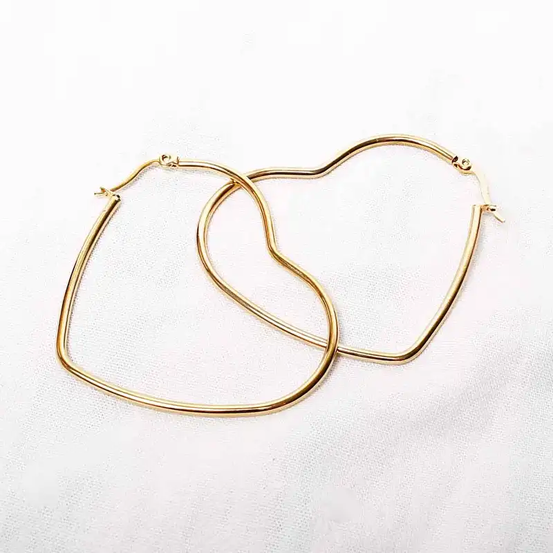 گوشواره زنانه مدل قلب کد Fr170