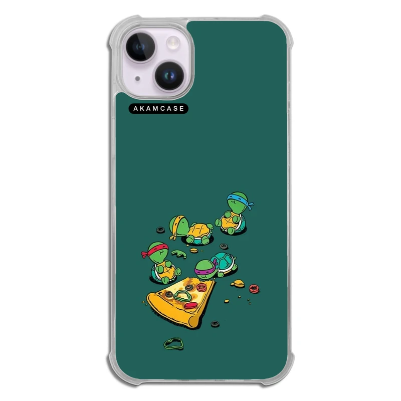 کاور آکام مدل AMC-WTA14PLUS-NINJA TURTLES15 مناسب برای گوشی موبایل اپل iPhone 14 Plus