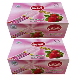 تافی توت فرنگی آیدین - 470 گرم بسته 2 عددی