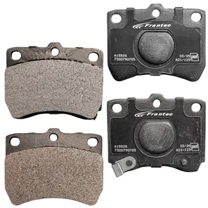 لنت ترمز چرخ جلو فرانتک مدل 001667 مناسب برای پراید و رنو PK بسته ۴ عددی