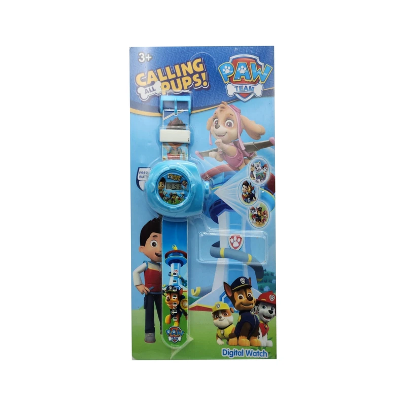 عکس شماره 2 : ساعت مچی دیجیتال بچگانه مدل سگهای نگهبان پروژکتوری