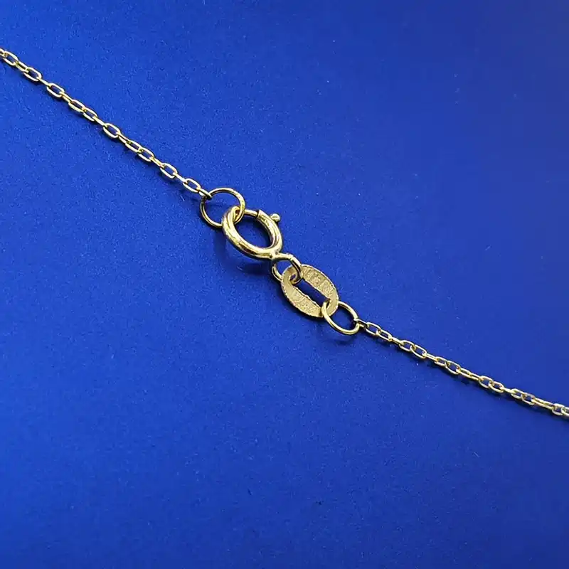 گردنبند طلا 18 عیار زنانه مدل تو