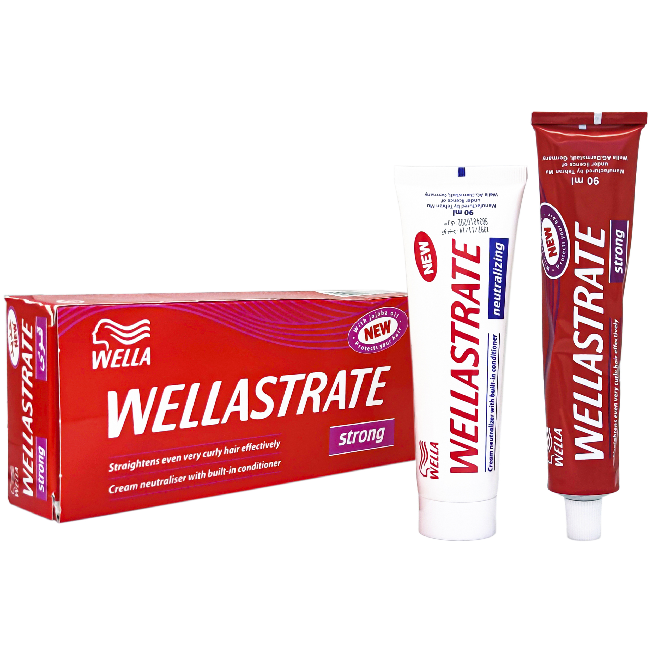 کرم صاف کننده مو ولاستریت مدل STRONG حجم 90 میلی لیتر مجموعه 2 عددی