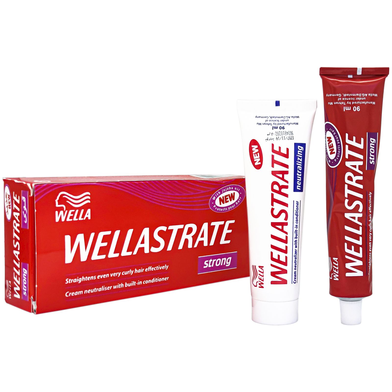 کرم صاف کننده مو ولاستریت مدل STRONG حجم 90 میلی لیتر مجموعه 2 عددی -  - 2