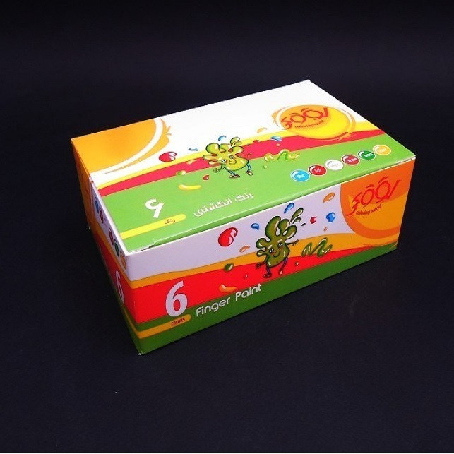 رنگ انگشتی 6 رنگ لوکی کد 007