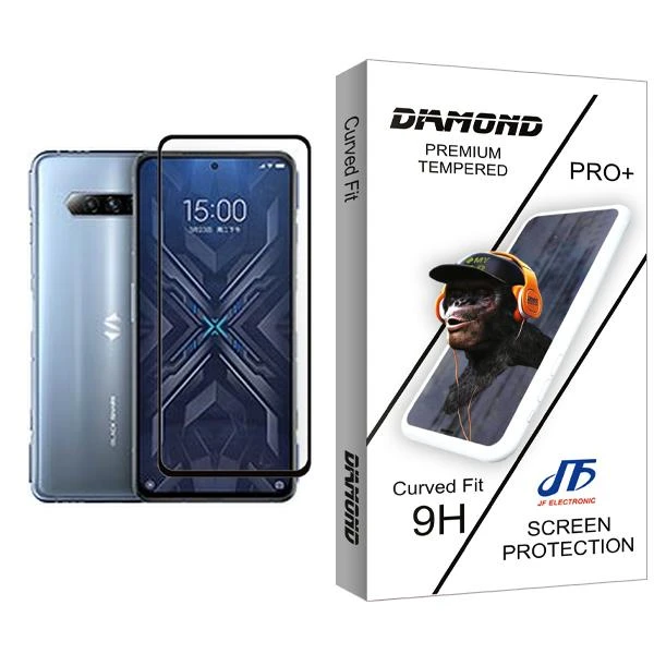 محافظ صفحه نمایش جی اف مدل Diamond Glass MIX001 مناسب برای گوشی موبایل شیائومی Black Shark 4