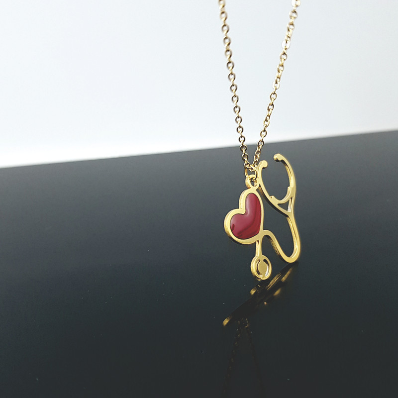 گردنبند زنانه گيلواره زراوشان مدل گوشی پزشکی کد A33 گردنبند زنانه گيلواره زراوشان مدل گوشی پزشکی کد A33