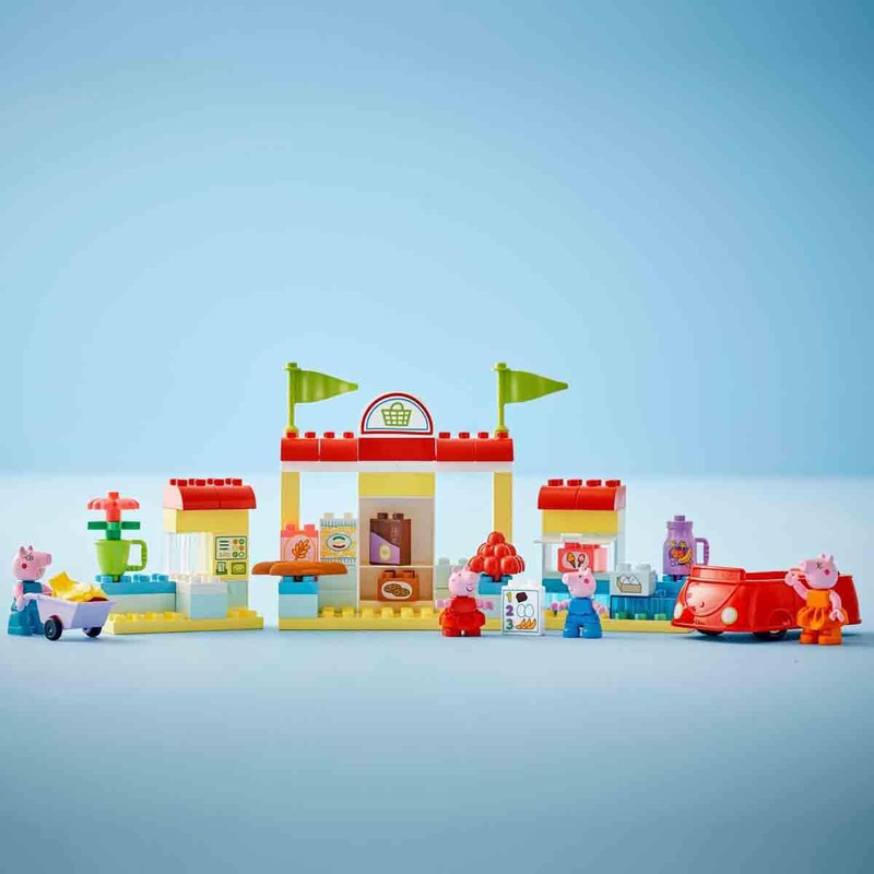 لگو 70 تکه سری Duplo مدل Peppa Pig Supermarket کد 10434