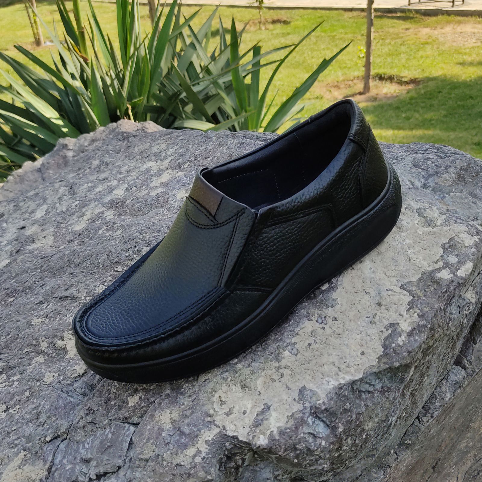 کفش طبی مردانه دکتر شولز مدل Comfort رنگ مشکی -  - 4