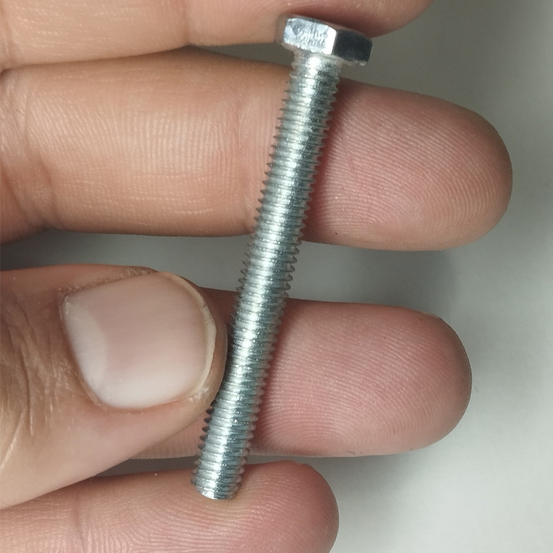 پیچ و مهره HI5 مدل HI5 6Mx50MM بسته 50 عددی