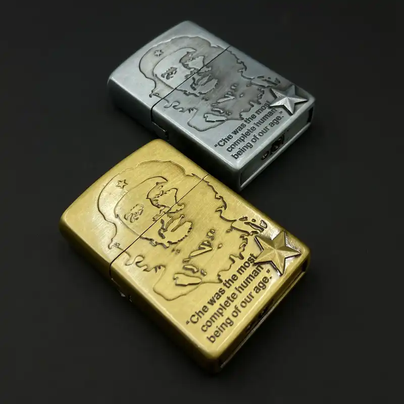 فندک مدل چخماقی طرح چه گوارا کد DKD-1318