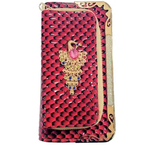 کیف پول زنانه مدل طاووس کد P900