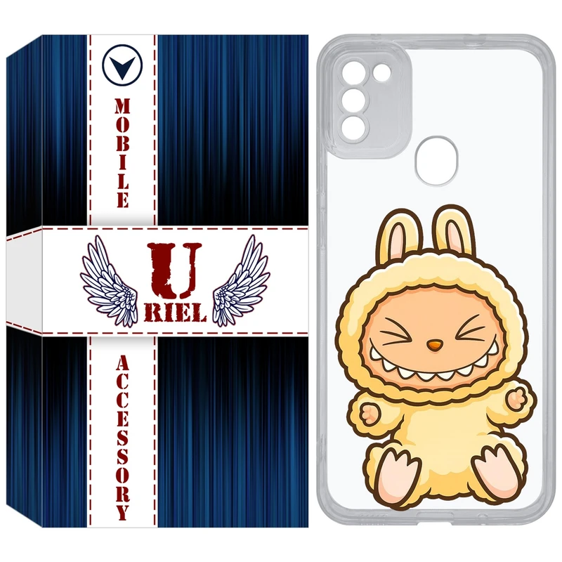 کاور یوریل مدل Clear کد 135 طرح لبوبو Labubu مناسب برای گوشی موبایل سامسونگ Galaxy A11 / M11