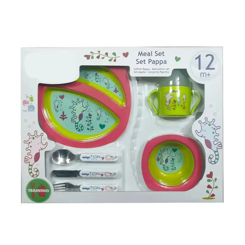 ظرف غذا 6 تکه کودک مدل Elephant کد 2026