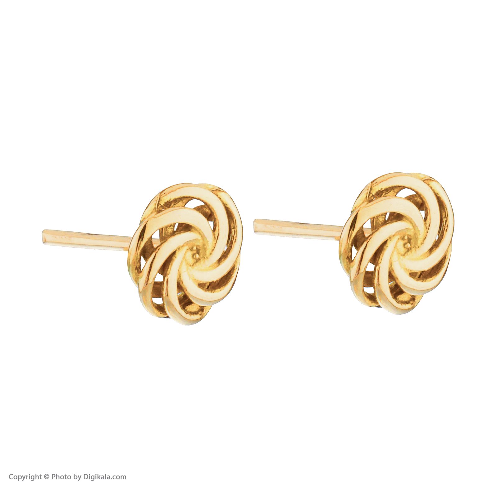 گوشواره طلا 18 عیار زنانه پرسته مدل WE645 - - 4