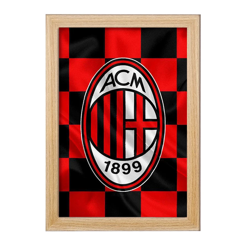 تابلو خندالو مدل باشگاه آث میلان A.C. Milan  کد 2029