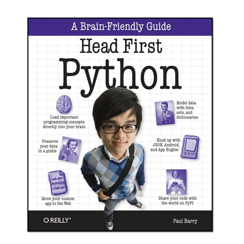 کتاب Head First Python اثر Paul Barry انتشارات O Reilly Media