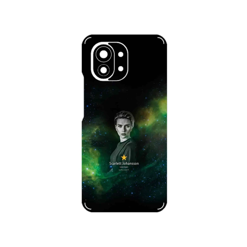 برچسب پوششی ماهوت مدل Scarlett Johansson مناسب برای گوشی موبایل شیائومی Mi 11 5G