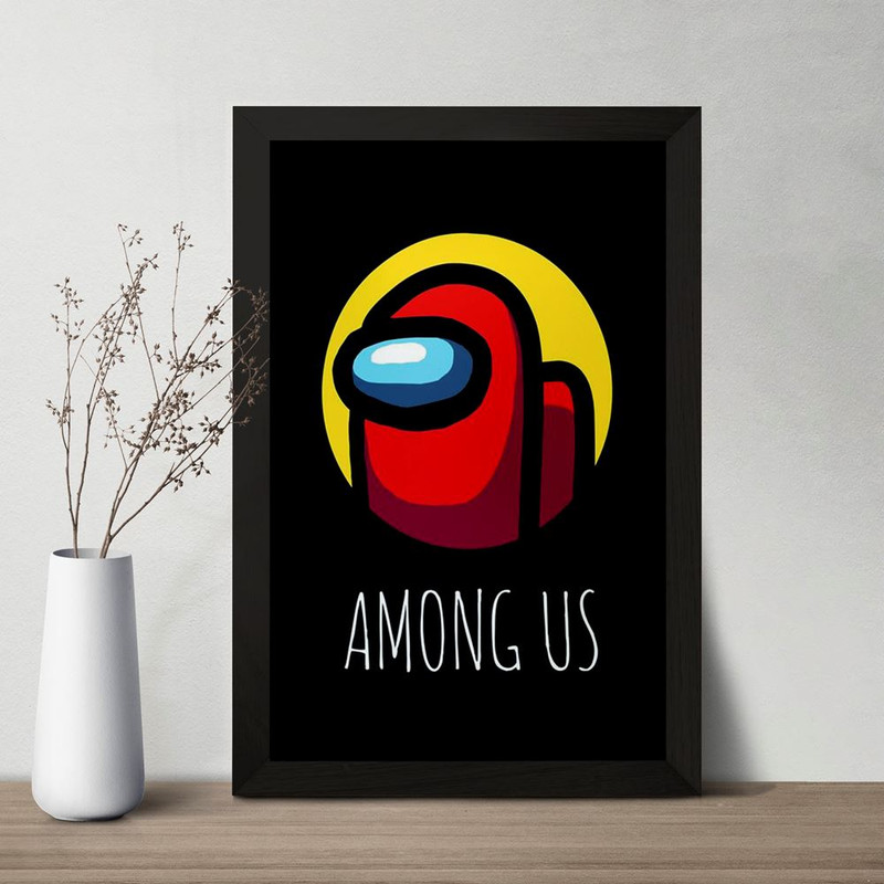 تابلو خندالو مدل امانگ آس Among Us کد 10301 تابلو خندالو مدل امانگ آس Among Us کد 10301