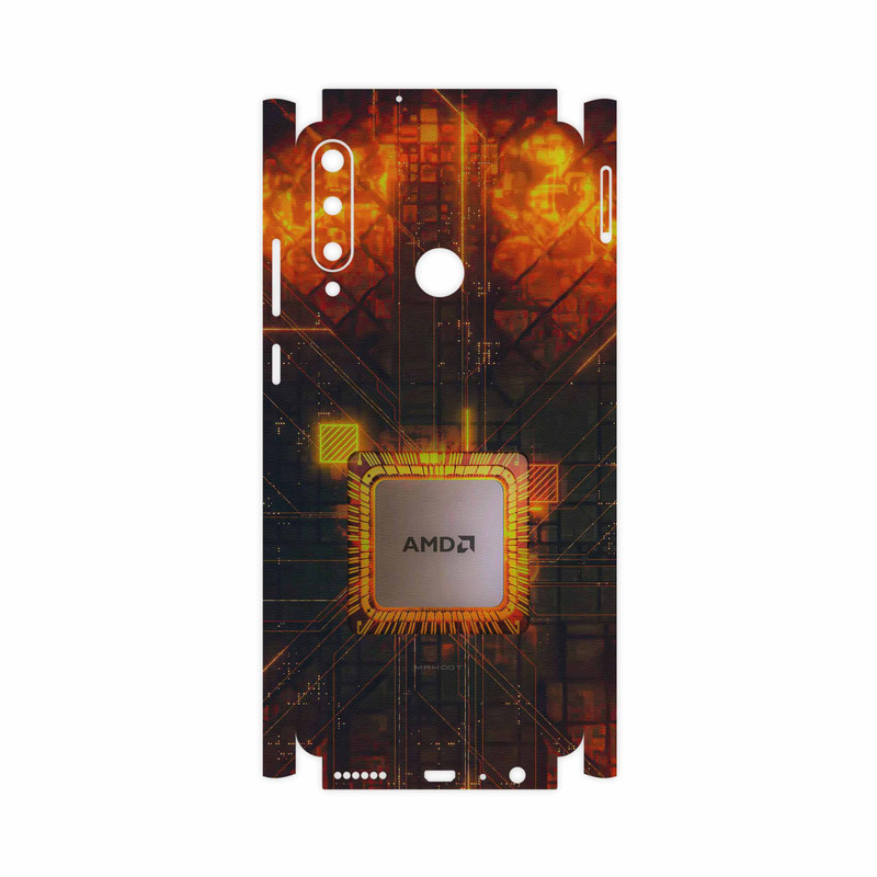 برچسب پوششی ماهوت مدل AMD Brand-FullSkin مناسب برای گوشی موبایل هوآوی Y6p