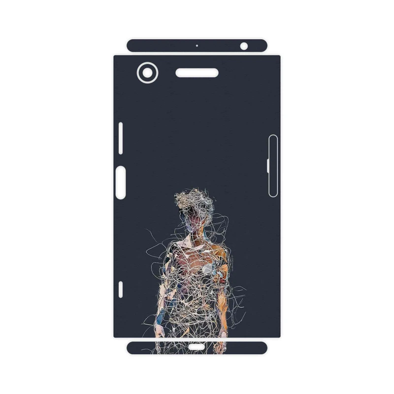 برچسب پوششی ماهوت مدل Strings Digital Art 1-FullSkin مناسب برای گوشی موبایل سونی Xperia XZ1