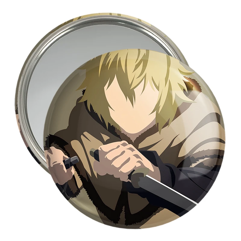 آینه جیبی خندالو مدل تورفین انیمه حماسه وینلند Vinland Saga کد 27493
