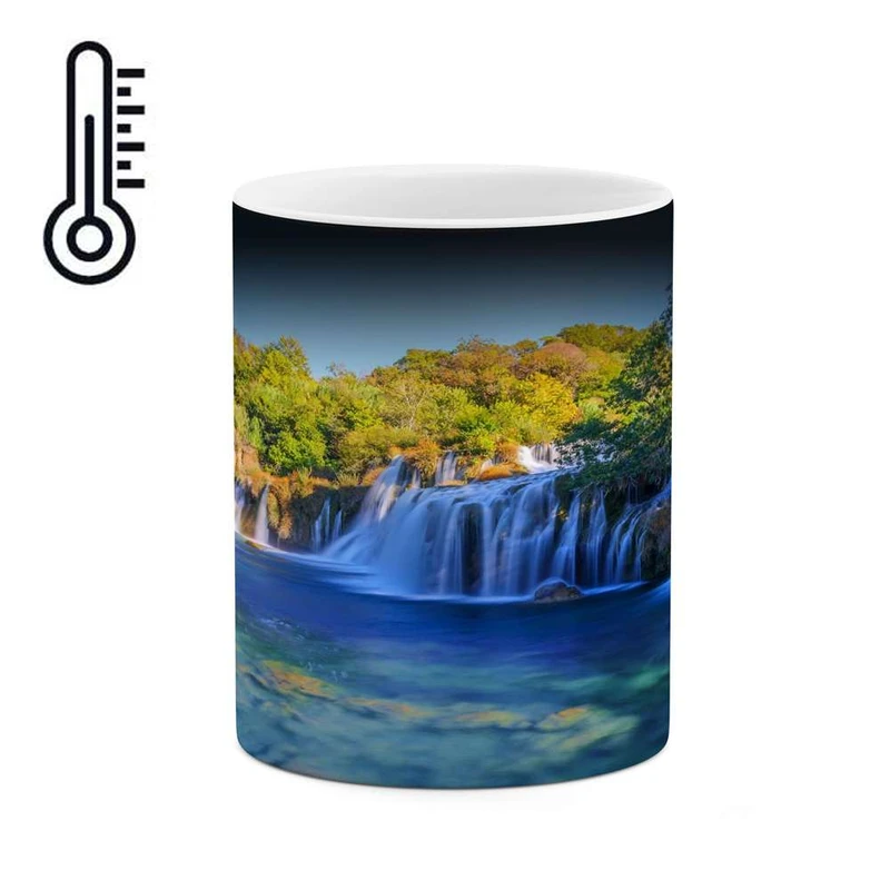 ماگ حرارتی کاکتی مدل منظره کد mgh15597