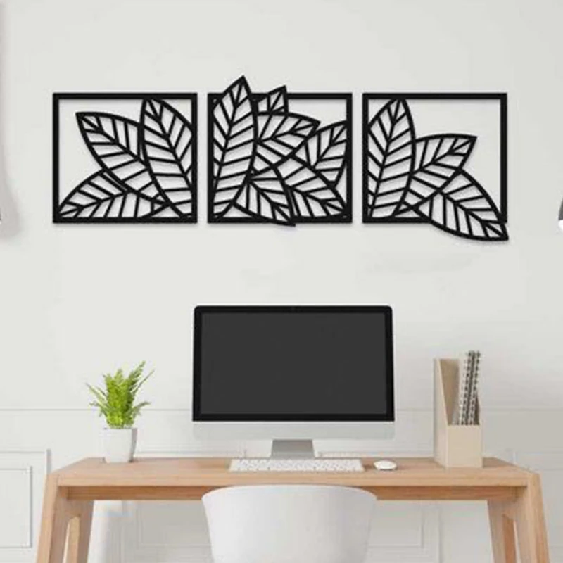 استیکر دکو رستا مدل برگ کد C151 مجموعه سه عددی