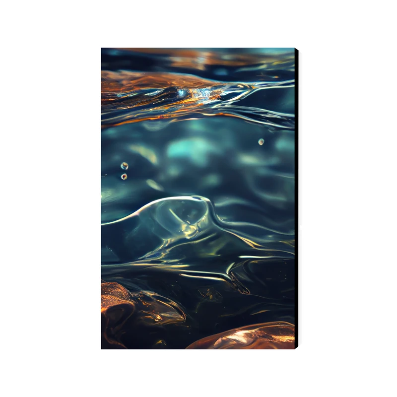 تابلو شاسی عرش مدل فانتزی منظره آب کد As4428