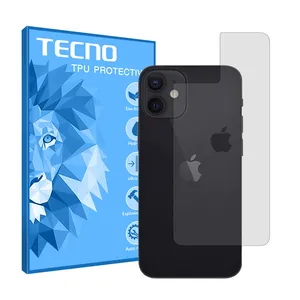 Tecno HyGEL model transparent back protector suitable for Apple iPhone 12 mini mobile phone