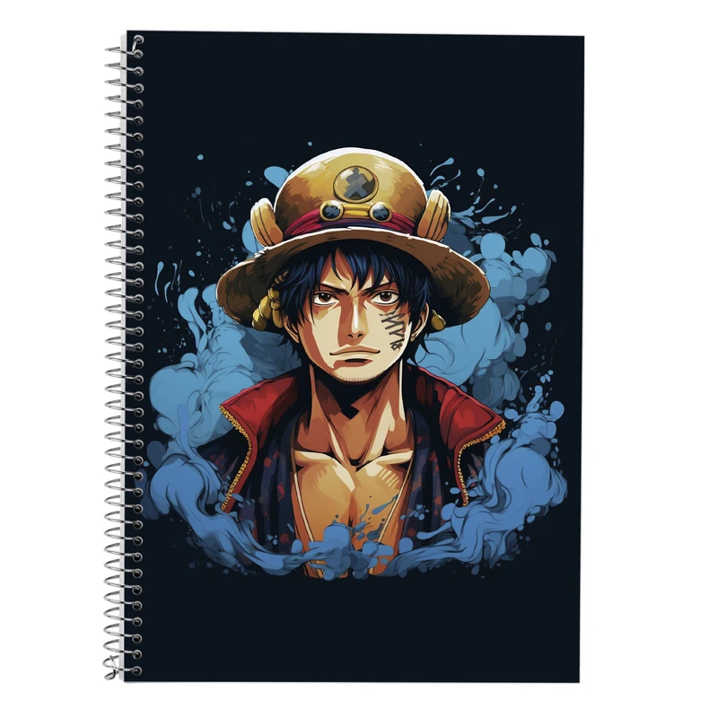 دفتر زبان 50 برگ مدوپد مدل سه خط طرح وان پیس One Piece کد DF11526