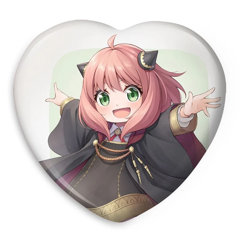 پیکسل خندالو طرح انیا انیمه اسپای ایکس فمیلی Spy X Family مدل قلبی کد 22206